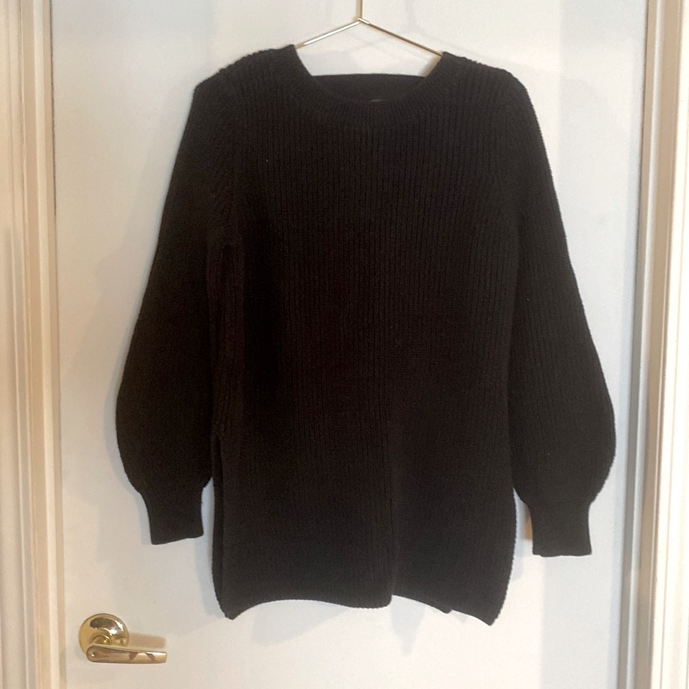 The Loft peekaboo back sweater
